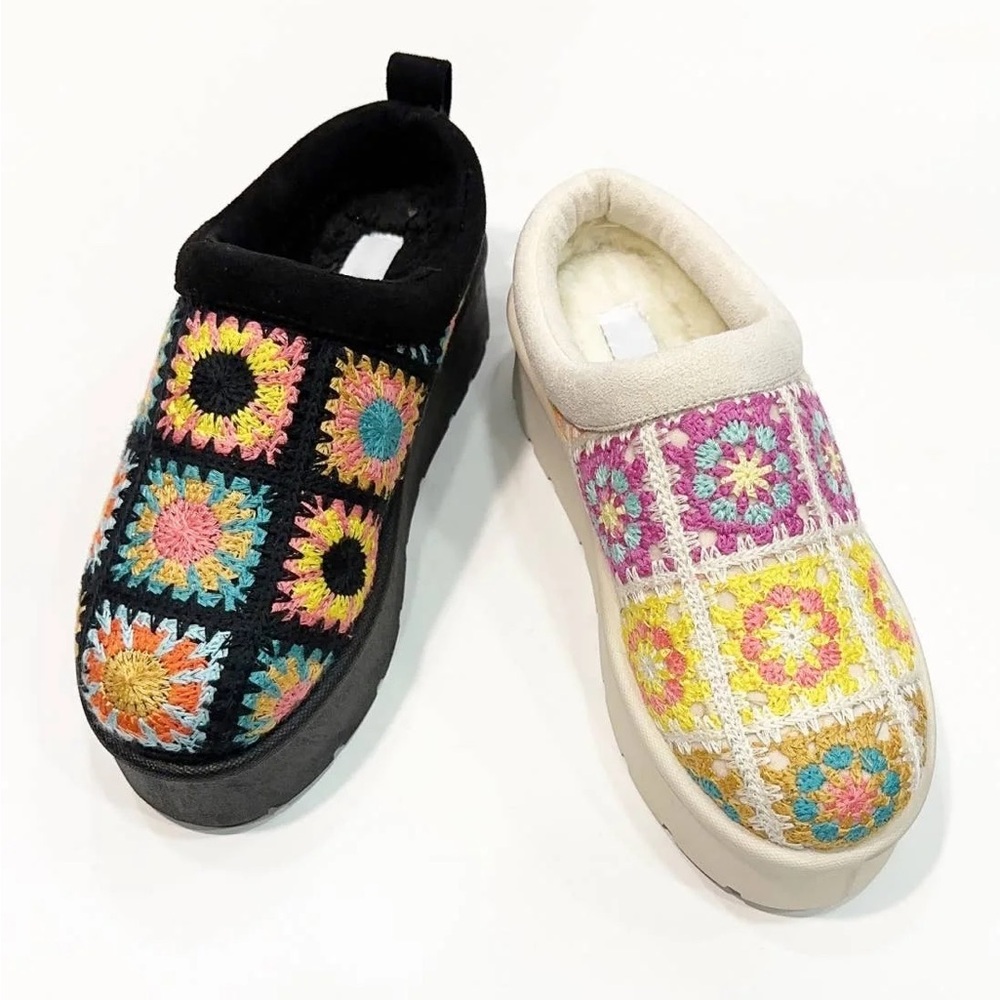SQUARE CROCHET Shoes